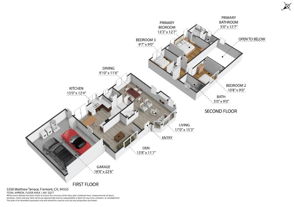 Photo of 5358 Matthew Terrace, Fremont, CA 94555 (MLS # ML82038145)
