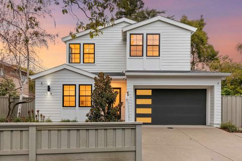 A home in Redwood City