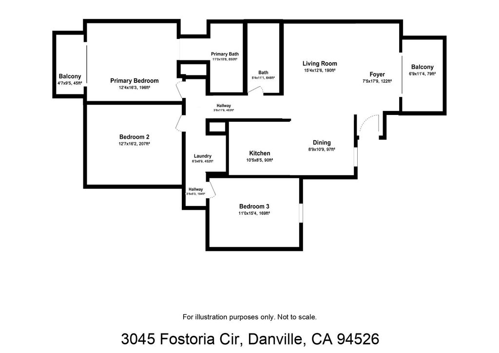 Photo of 3045 Fostoria Cir, Danville, CA 94526 (MLS # 41120342)