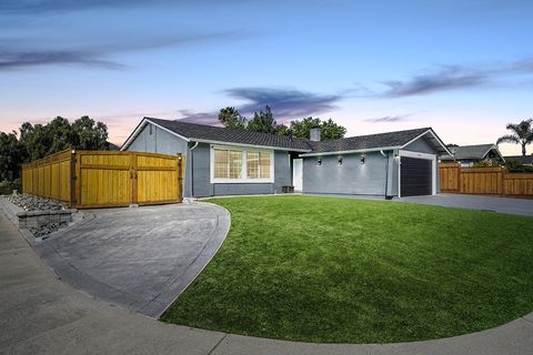 A home in Morgan Hill