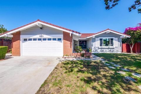 985 Reed Avenue, Sunnyvale, CA 94086 - MLS#: ML82002039