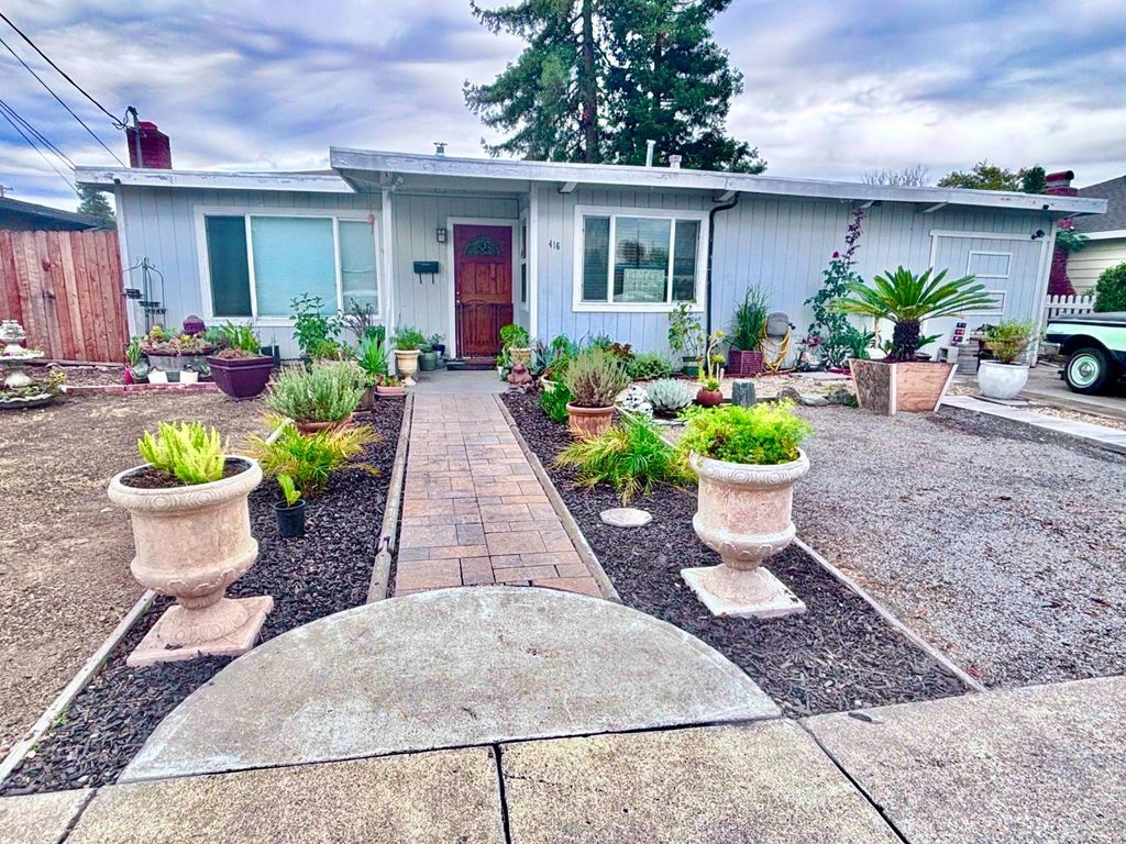 Photo of 416 Cortez Drive, Petaluma, CA 94954 (MLS # ML82026039)