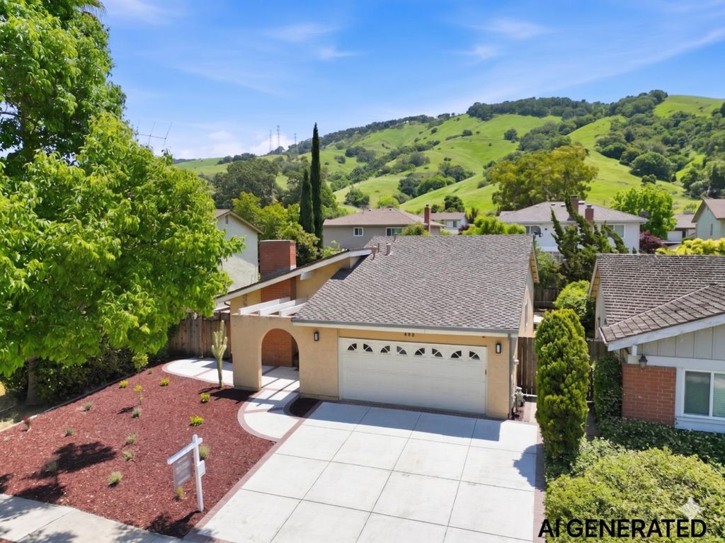 Photo of 498 Curie Drive, San Jose, CA 95123 (MLS # ML82048198)