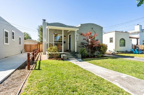 A home in Redwood City