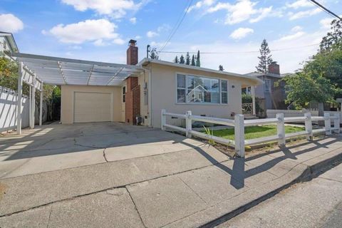 A home in Redwood City