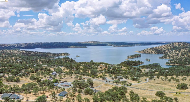 Expansive lake and surrounding natural landscape