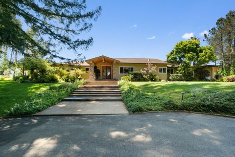 A home in Corralitos (watsonville)