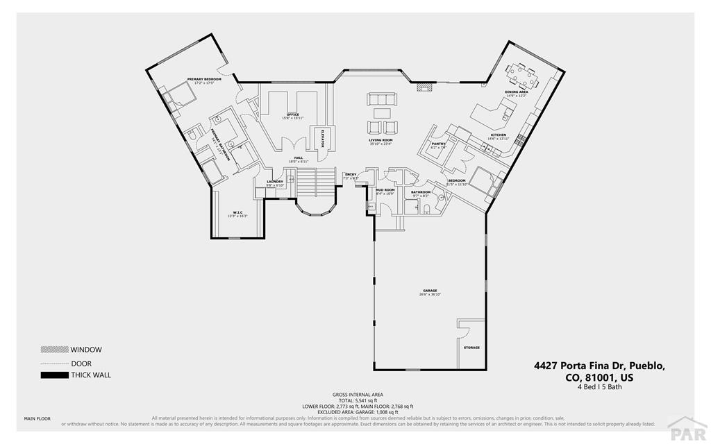 Pueblo, Colorado, 81001, United States, 4 Bedrooms Bedrooms, ,5 BathroomsBathrooms,Residential,Active,2038156