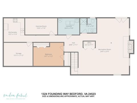 Tiny photo for 1324 Founding Way Road, Bedford, VA 24523 (MLS # 366453)