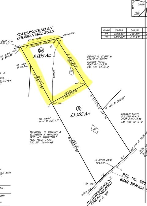 Tiny photo for 0 Colemans Mill Road, Gladstone, VA 24553 (MLS # 363827)