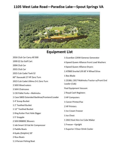 Tiny photo for 1105 W Lake Road, Spout Spring, VA 24593 (MLS # 366602)