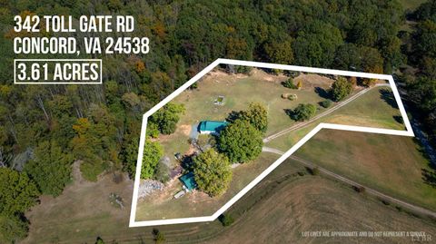 Tiny photo for 342 Toll Gate Road, Concord, VA 24538 (MLS # 362510)