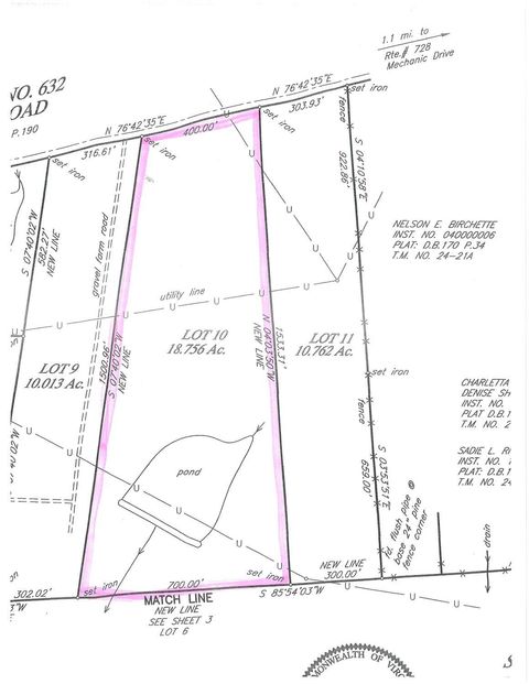 Photo of 0 Great Oak Rd Road, Dolphin, VA 23843 (MLS # 362379)
