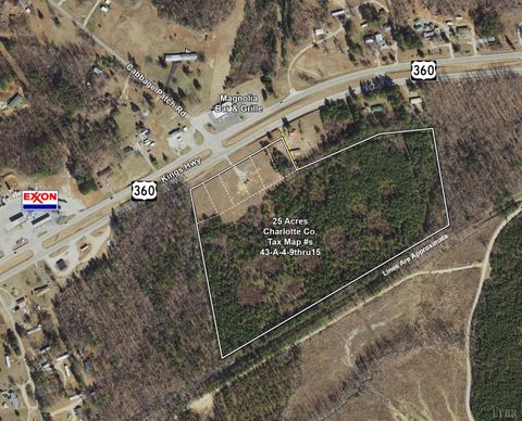 Vacant Land For Sale - 161 Kings Highway<br/> Keysville, VA 23947