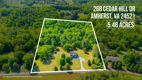Tiny photo for 268 Cedar Hill Road, Amherst, VA 24521 (MLS # 366492)