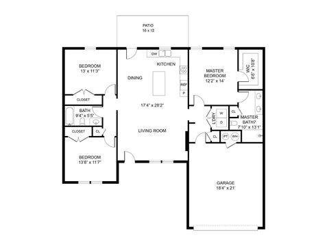Tiny photo for 1 Woodlake Drive #16, Goodview, VA 24095 (MLS # 366580)