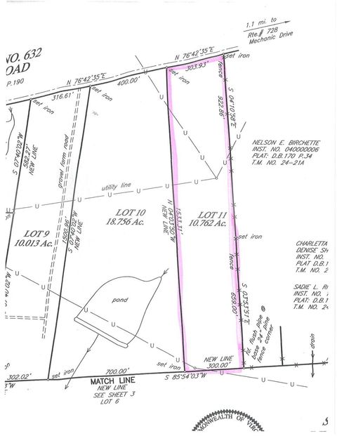 Photo of 0 Great Oak Rd Road, Dolphin, VA 23843 (MLS # 362380)