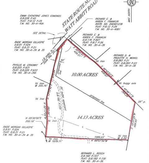 Tiny photo for 0 Watt Abbitt Road, Appomattox, VA 24522 (MLS # 360920)