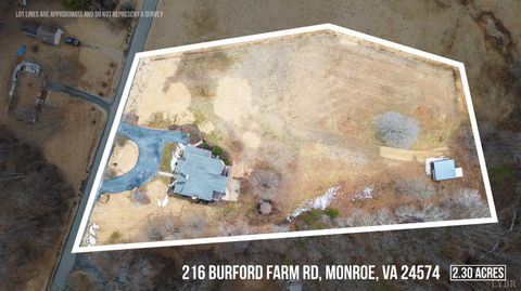 Tiny photo for 216 Burford Farm Road, Monroe, VA 24574 (MLS # 364602)