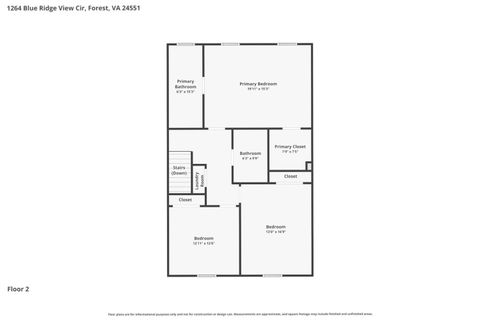 Tiny photo for 1264 Blue Ridge View Circle, Forest, VA 24551 (MLS # 365131)