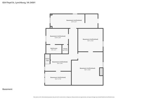 Tiny photo for 824 Floyd Street, Lynchburg, VA 24501 (MLS # 366101)