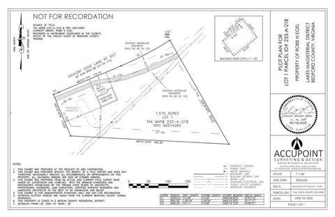 Tiny photo for 1488 Hickory Cove Lane, Moneta, VA 24121 (MLS # 365105)