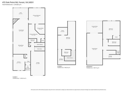 Tiny photo for 472 Oak Point Road, Forest, VA 24551 (MLS # 365775)