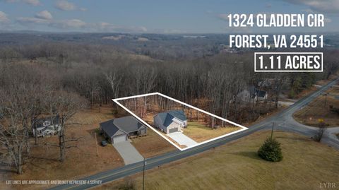 Tiny photo for 1324 Gladden Circle, Forest, VA 24551 (MLS # 363914)