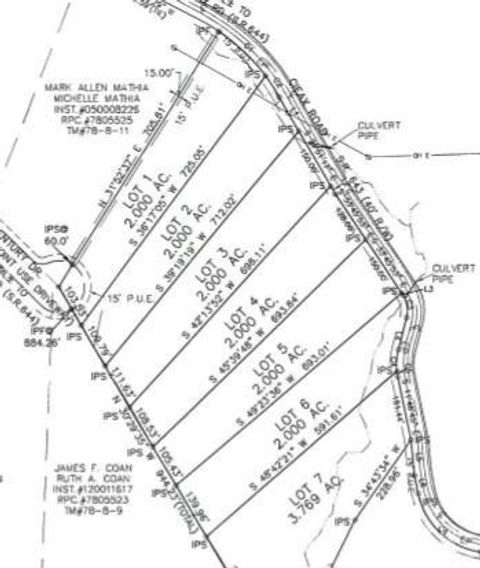 Vacant Land For Sale - Cifax Road<br/> Bedford County, Goode, VA 24556