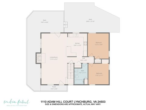 Tiny photo for 1110 Adam Hill Court, Lynchburg, VA 24503 (MLS # 366456)