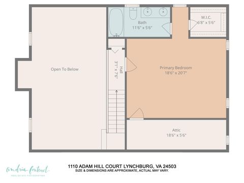 Tiny photo for 1110 Adam Hill Court, Lynchburg, VA 24503 (MLS # 366456)