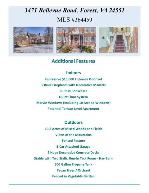 Tiny photo for 3471 Bellevue Road, Forest, VA 24551 (MLS # 364459)