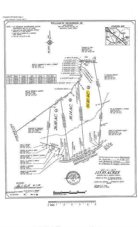 Tiny photo for 0 Mountain Cut Road, Appomattox, VA 24522 (MLS # 360892)
