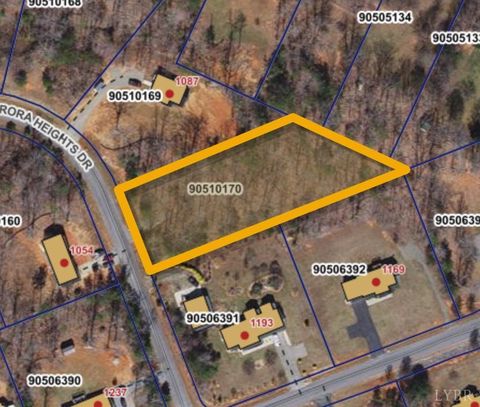 Vacant Land For Sale - Aurora Heights Drive<br/> Moneta, VA 24121