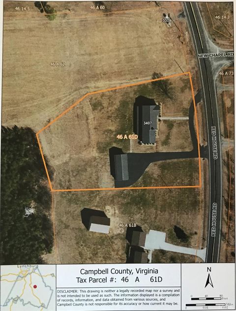 Tiny photo for 3407 Red House Road, Rustburg, VA 24588 (MLS # 364962)