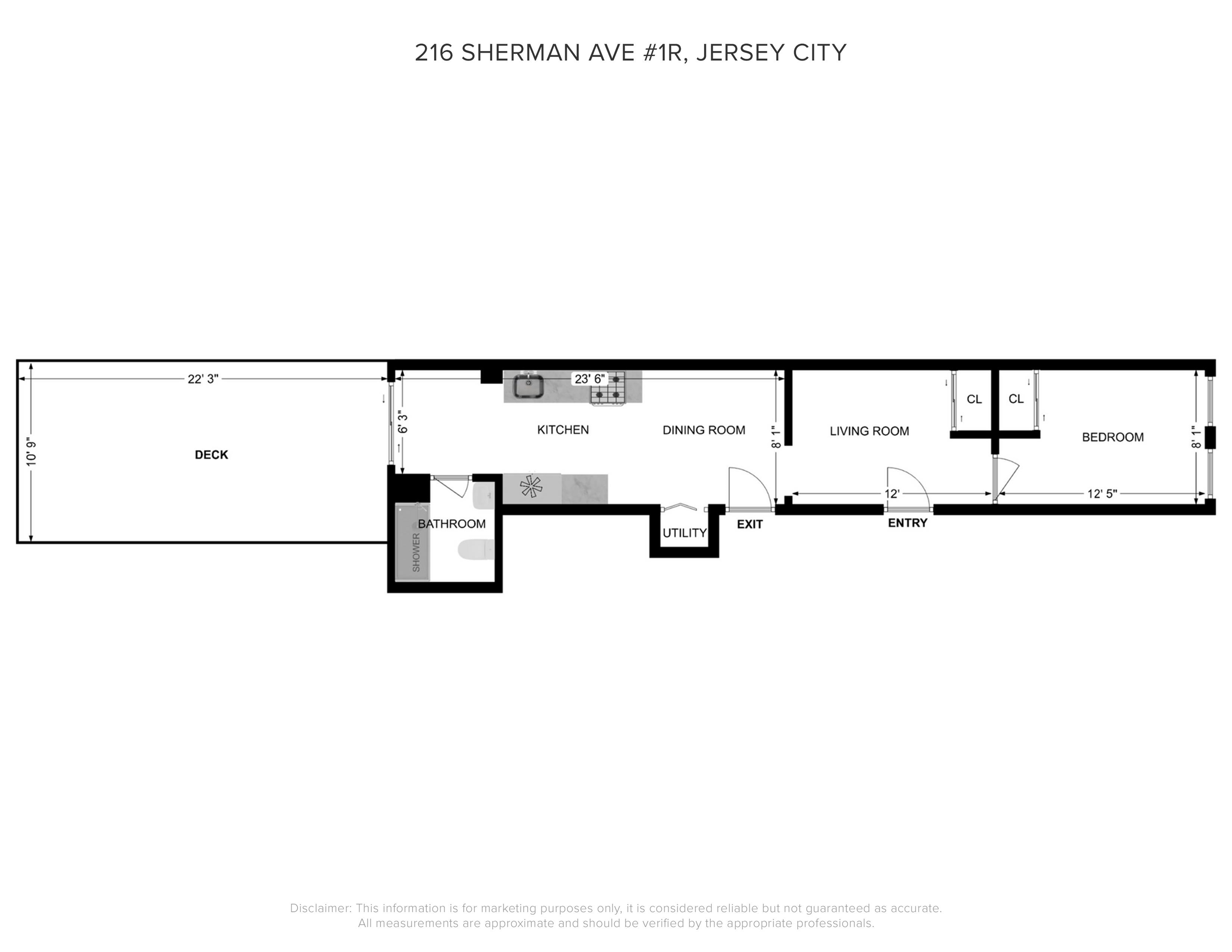 216 Sherman Ave #1R, Jersey City, New Jersey image 16