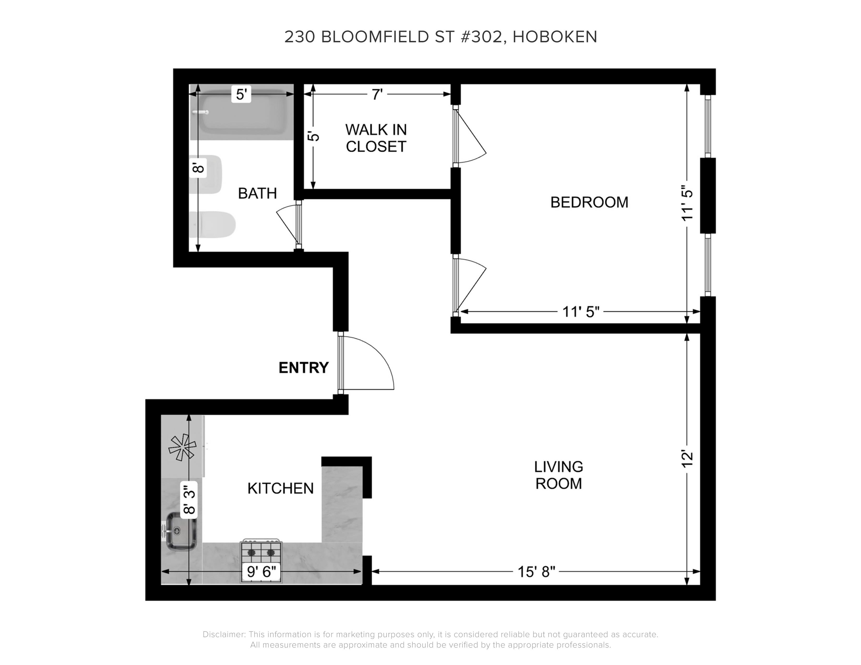 230 Bloomfield St #302, Hoboken, New Jersey image 11