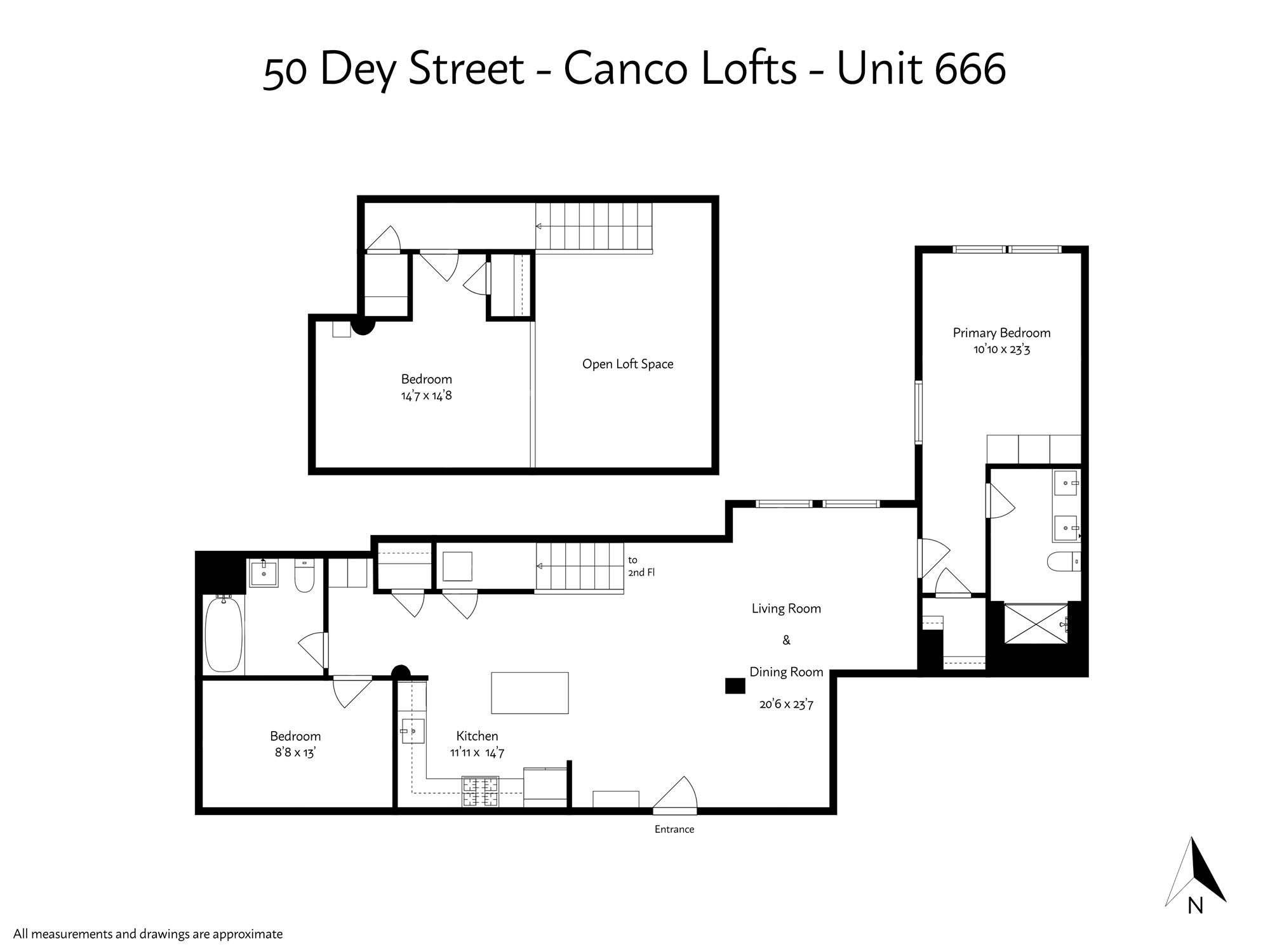 50 Dey St #PH666, Jersey City, New Jersey image 17