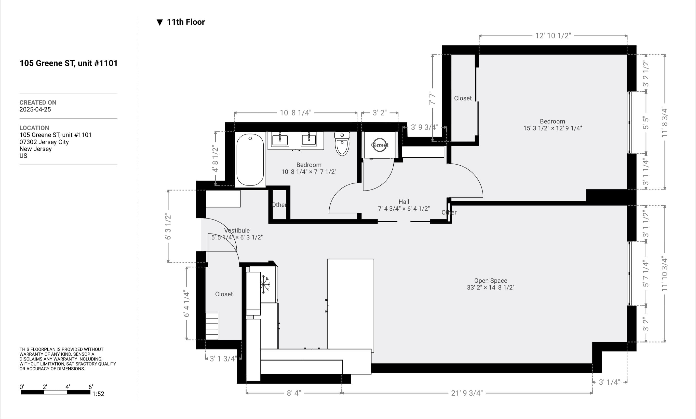 105 Greene St #1101, Jersey City, New Jersey image 23