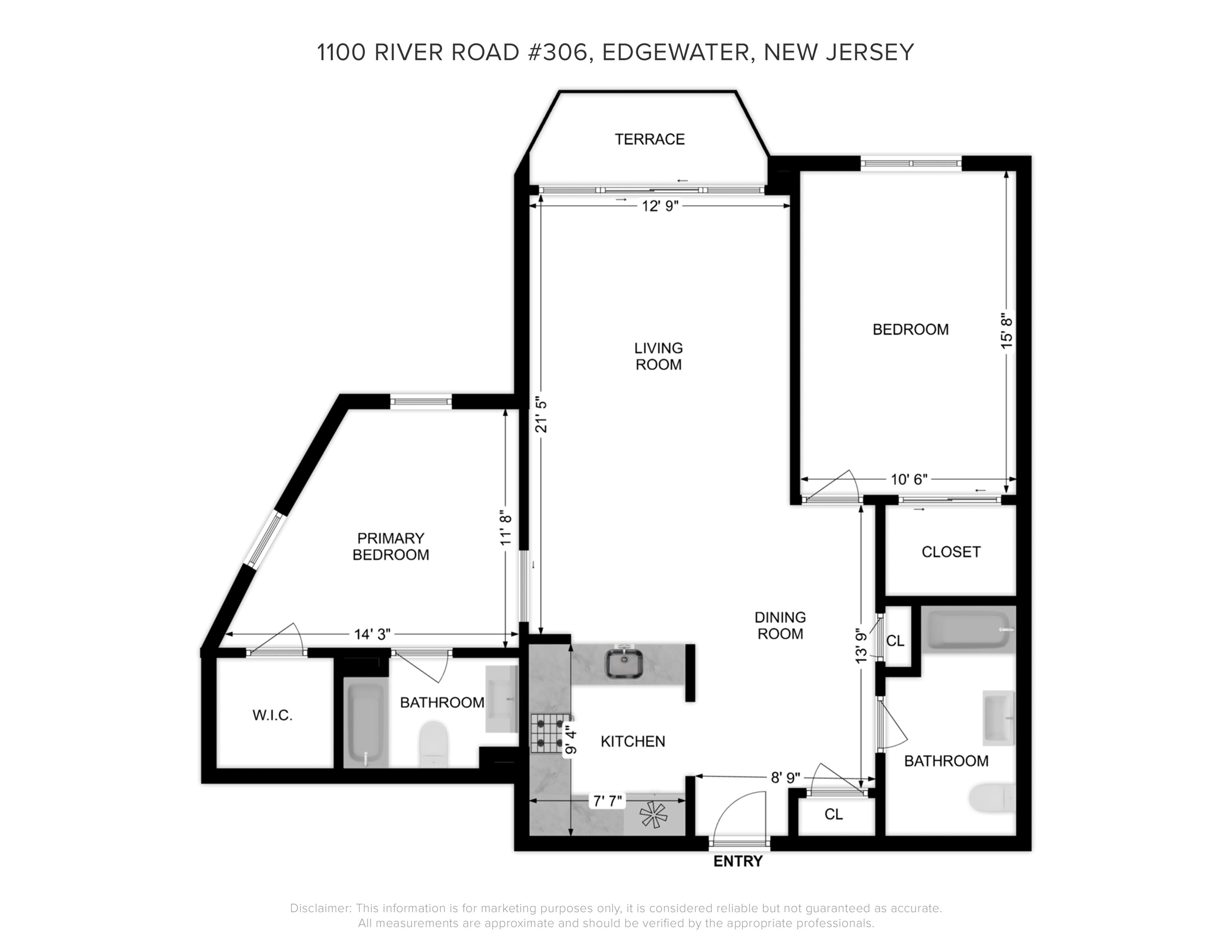 1100 River Rd #306, Edgewater, New Jersey image 30