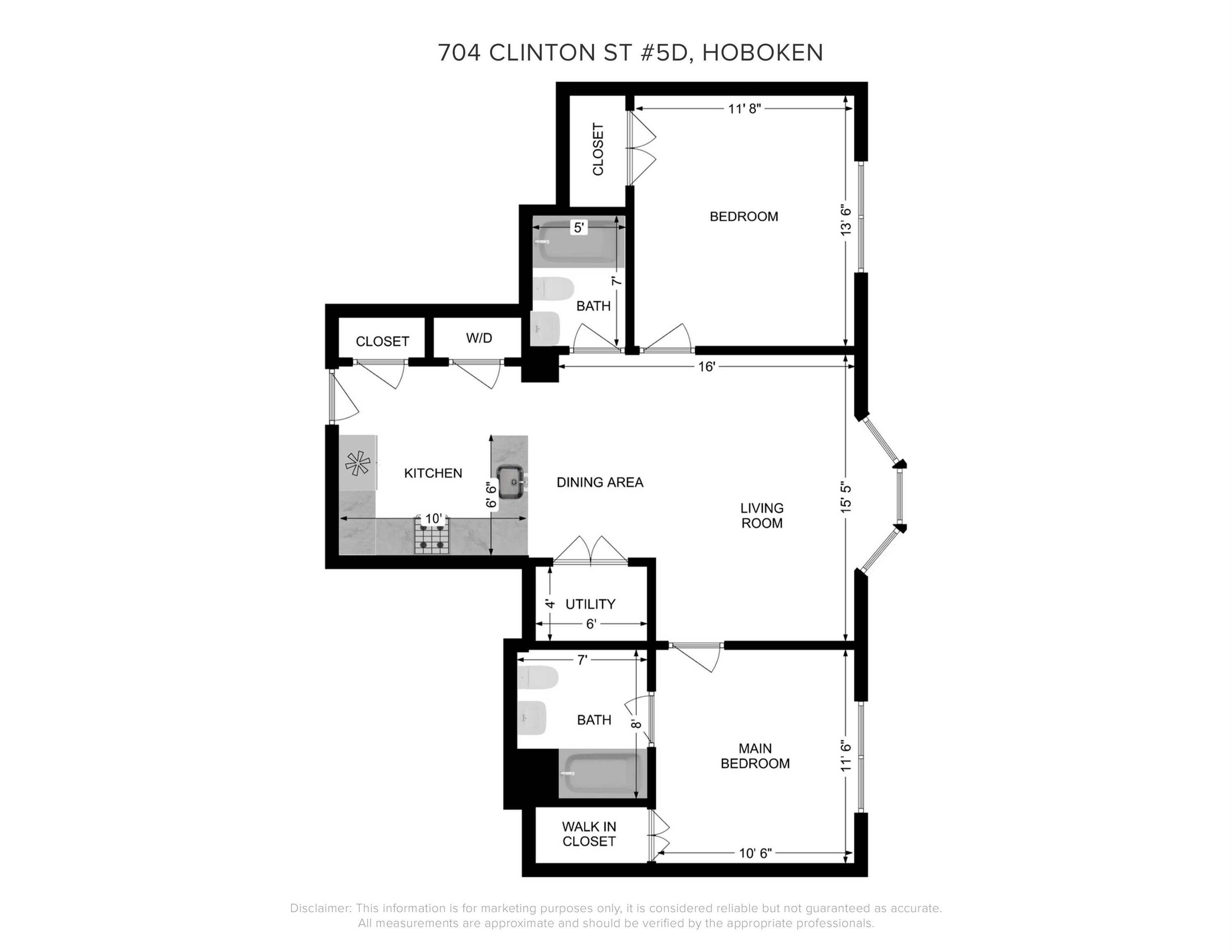 704 Clinton St #5D, Hoboken, New Jersey image 14