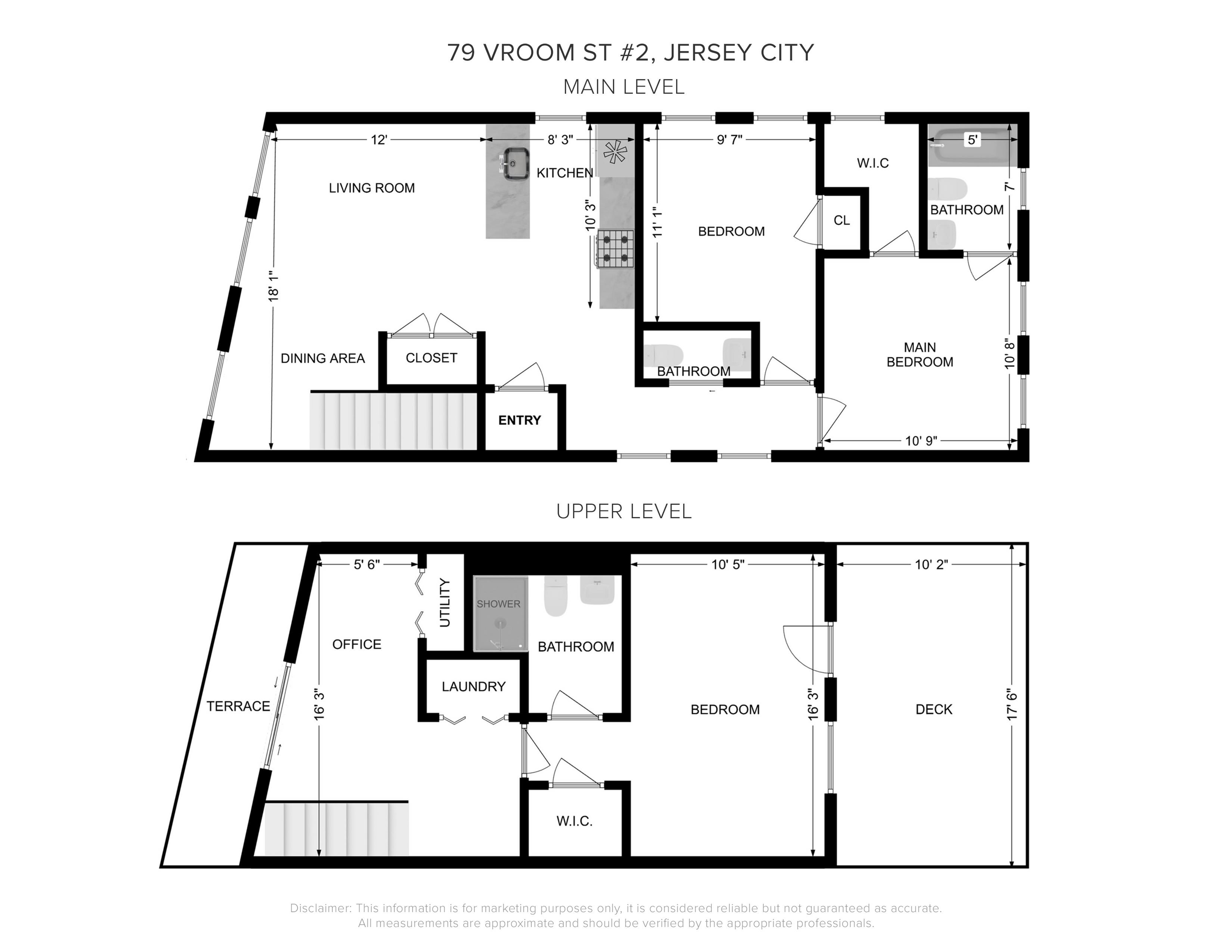 79 Vroom St #2, Jersey City, Journal Square, New Jersey image 22