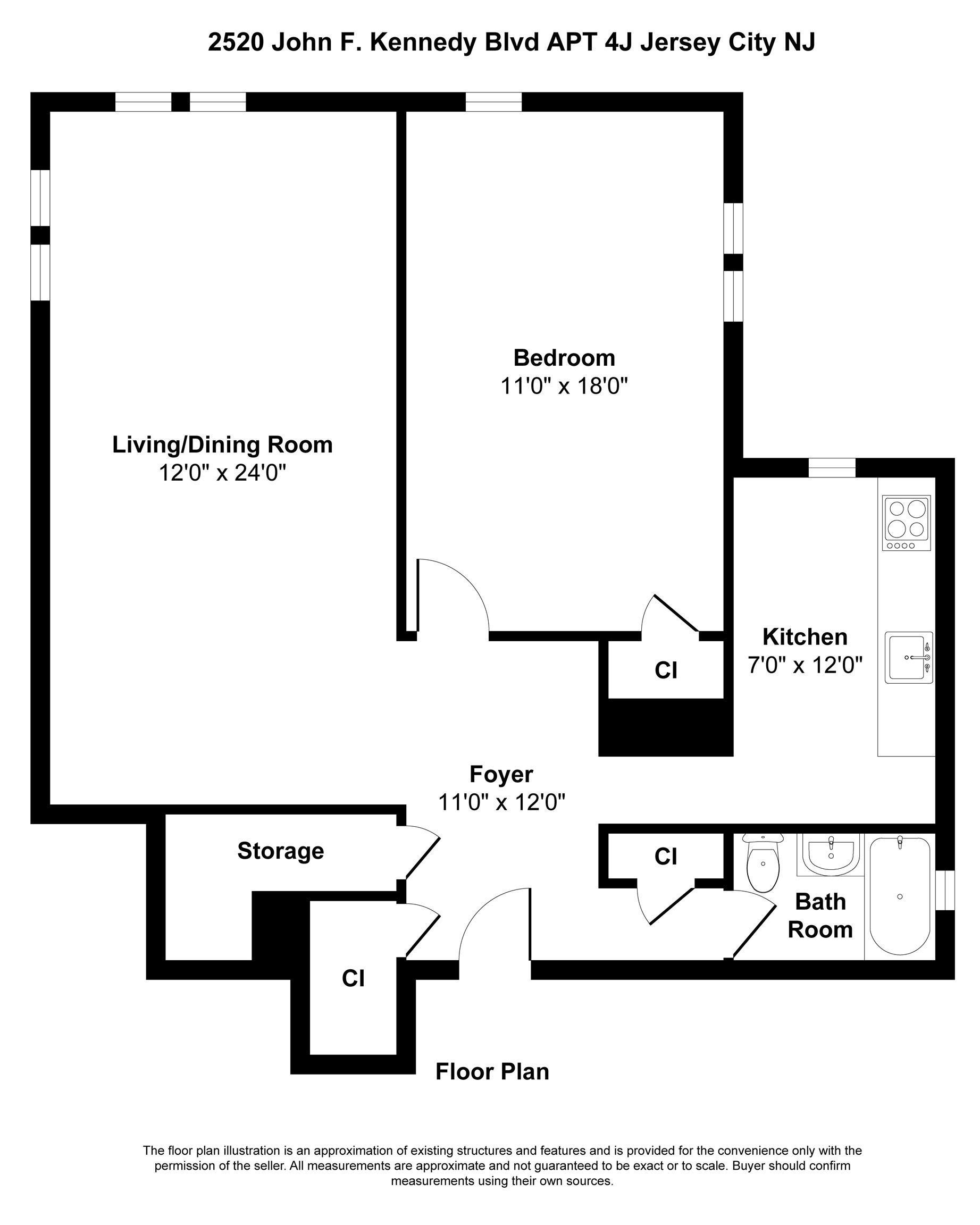 2520 Kennedy Blvd #4J, Jersey City, New Jersey image 19