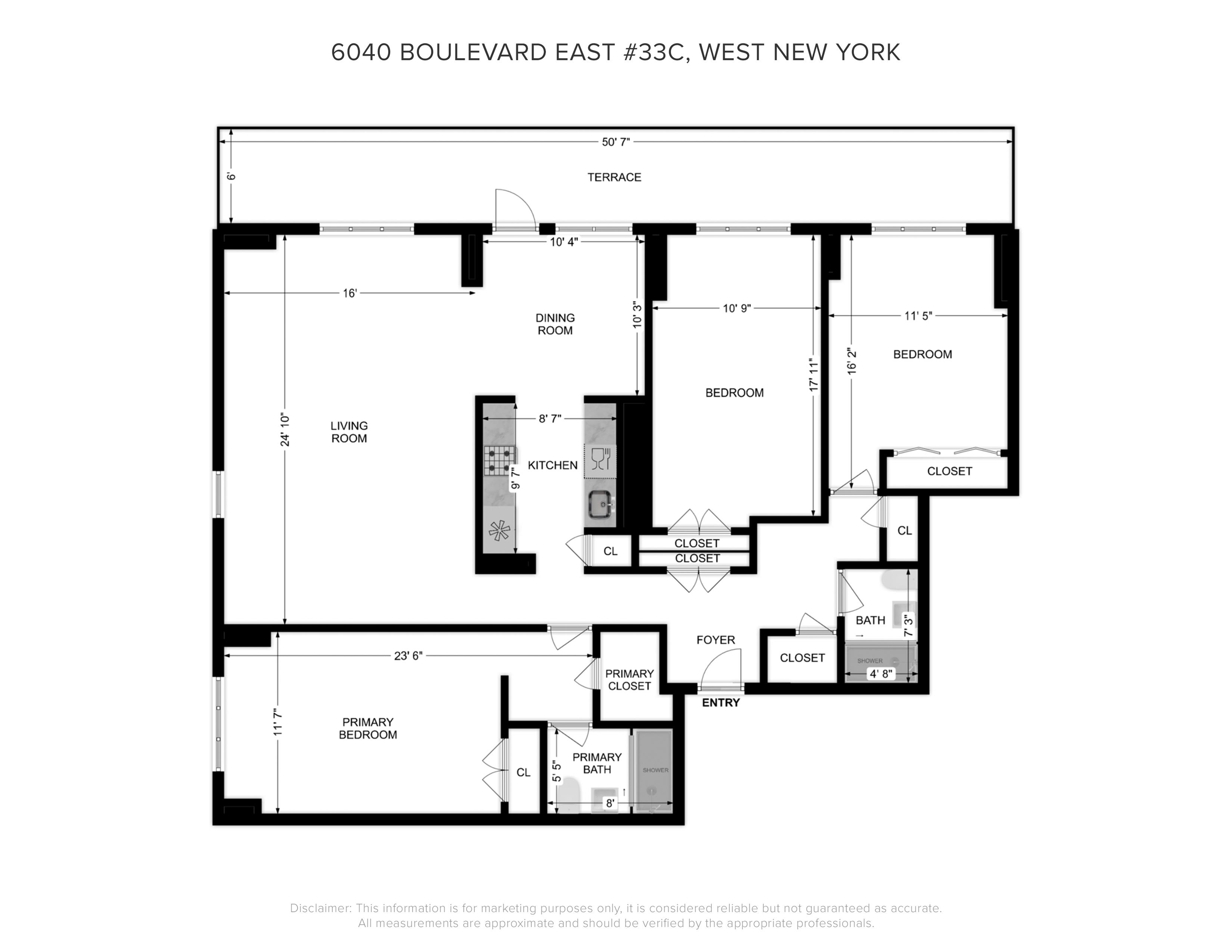 6040 Blvd East #33C, West New York, New Jersey image 10