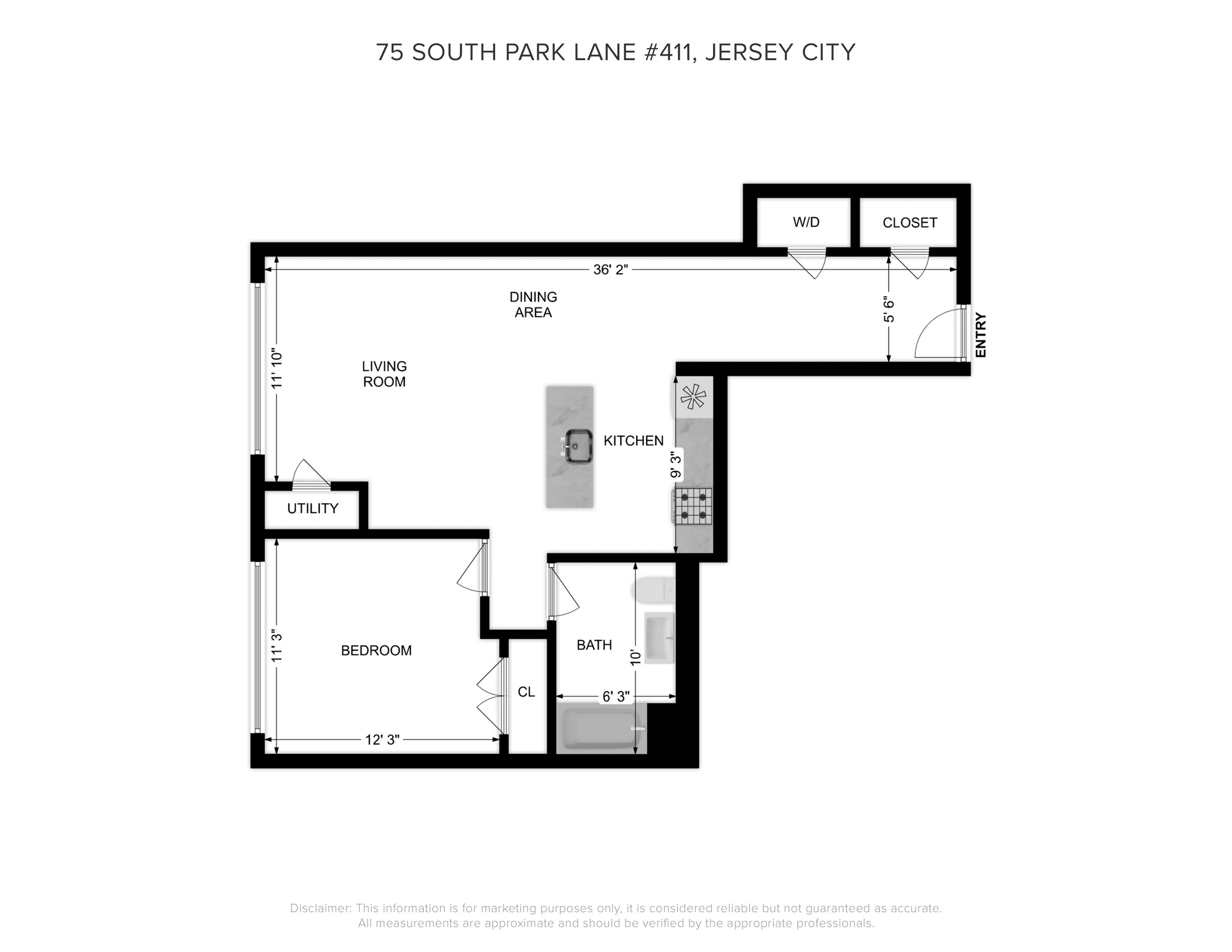 75 Park Lane South #411, Jersey City, New Jersey image 33