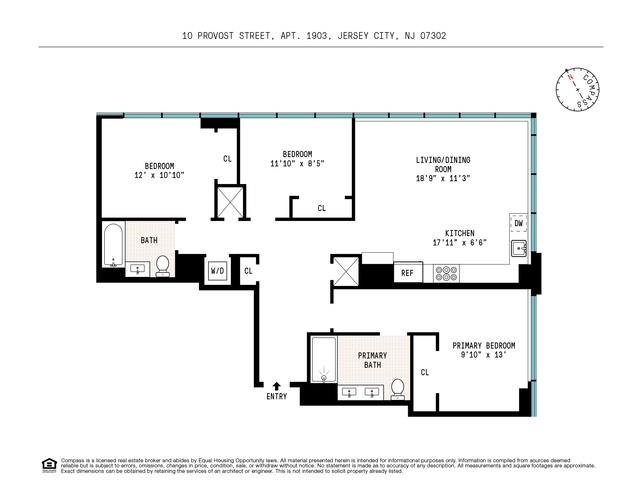 10 Provost St #1903, Jersey City, New Jersey image 15