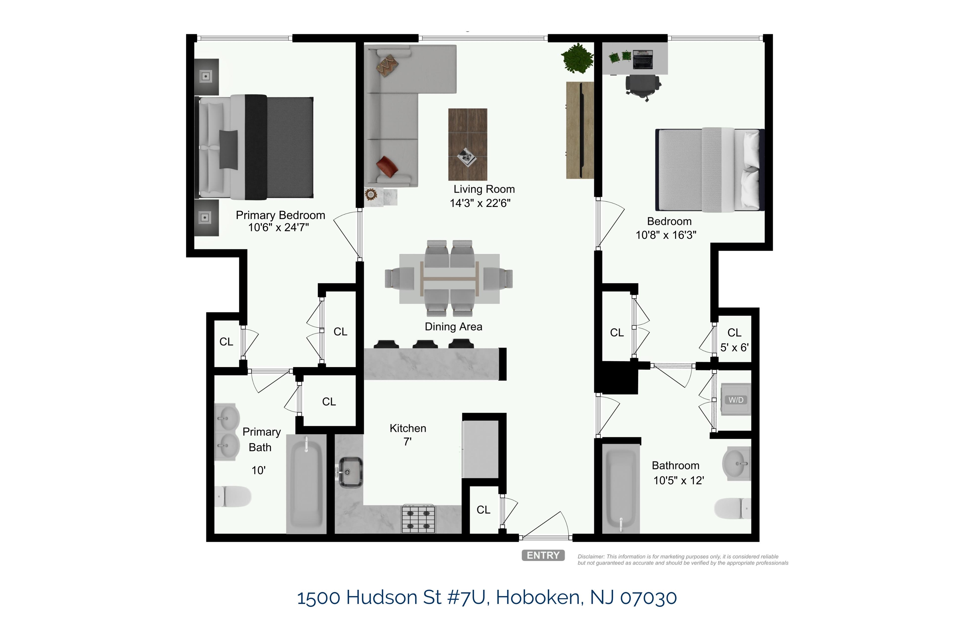 1500 Hudson St #7U, Hoboken, New Jersey image 21
