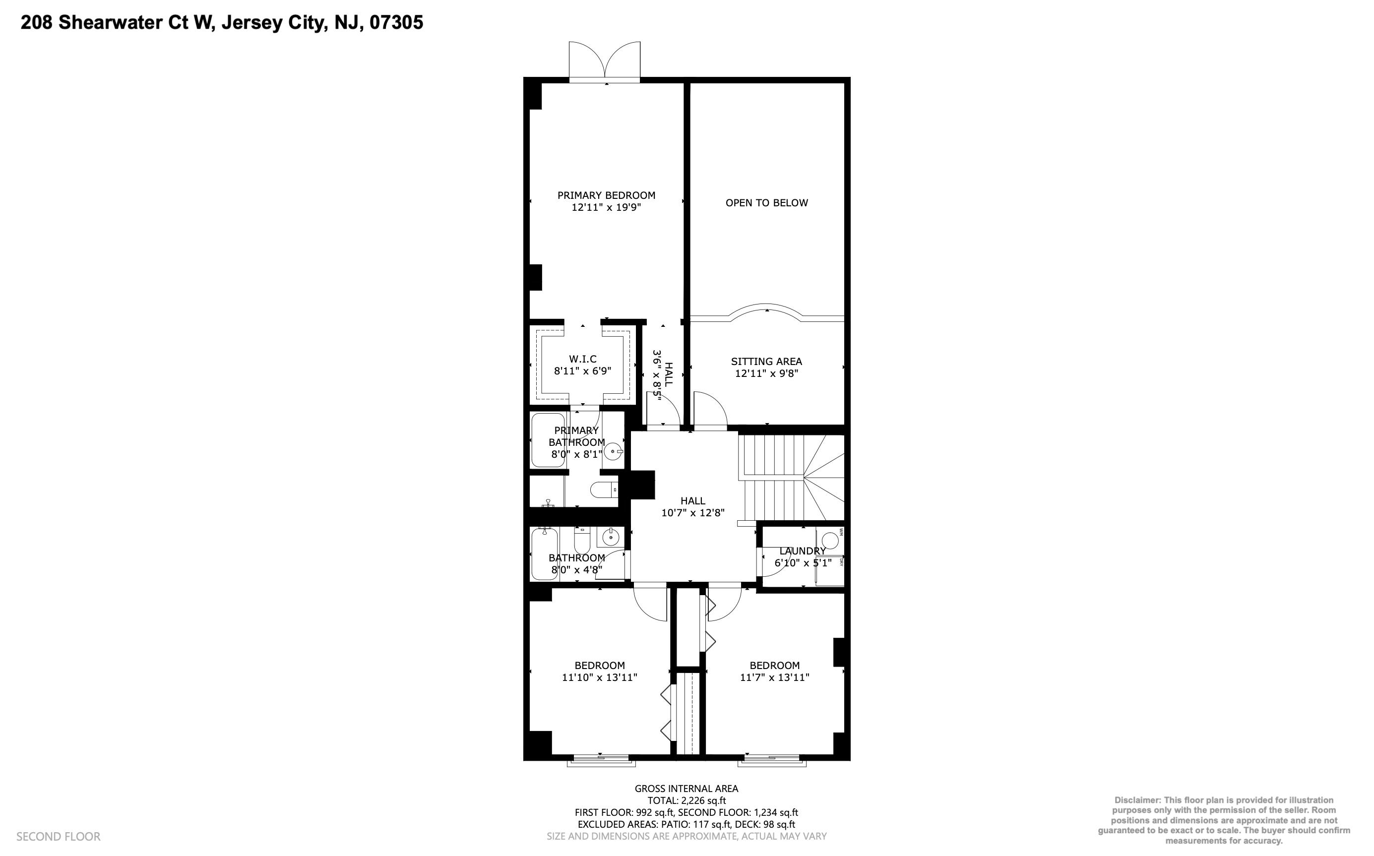 208 Shearwater Ct West Ct #15, Jersey City, New Jersey image 47