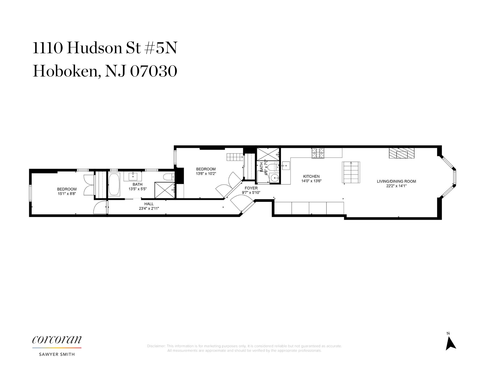 1110 Hudson St #5B, Hoboken, New Jersey image 30
