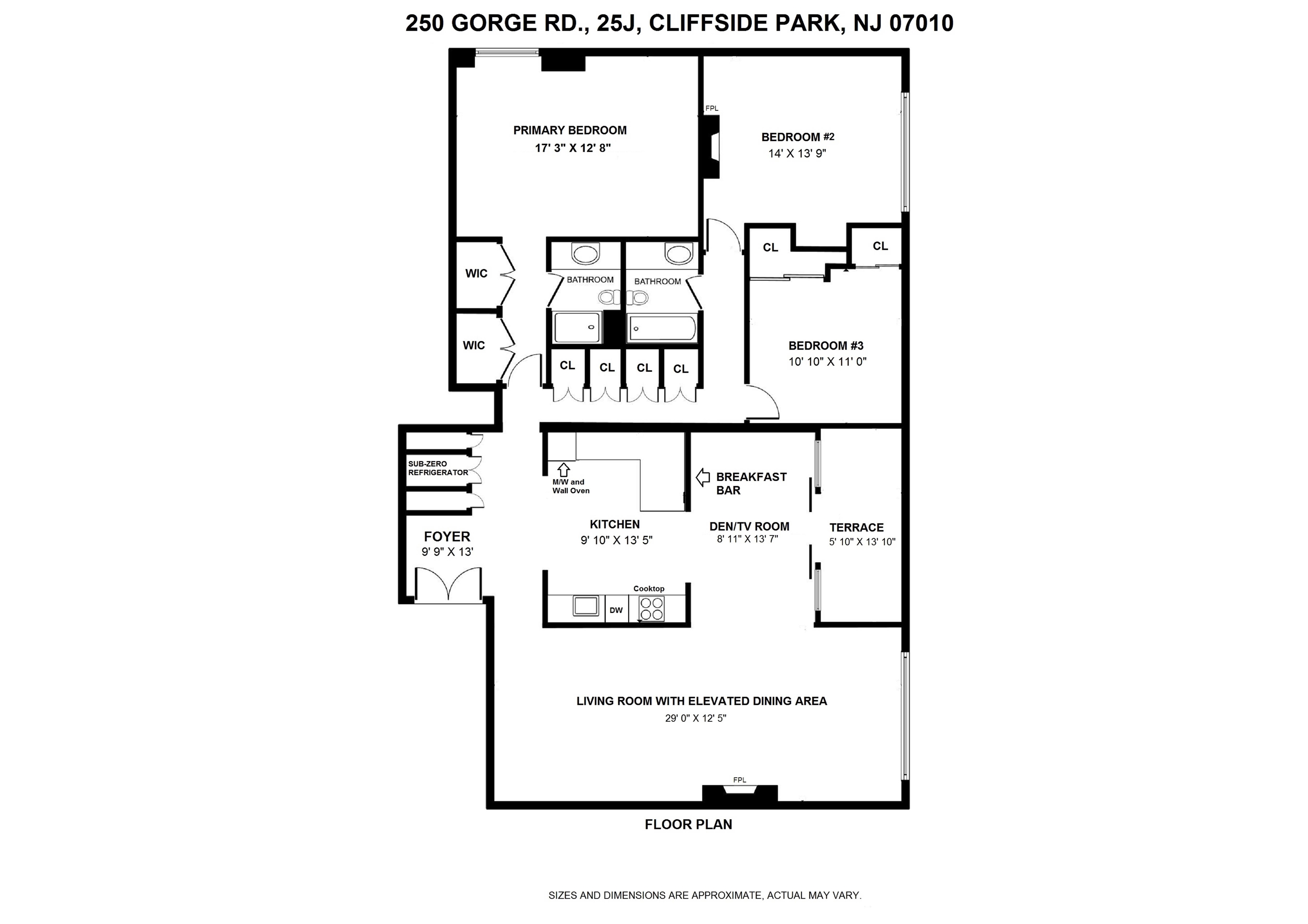 250 Gorge Rd #25J, Cliffside Park, New Jersey image 34
